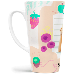 Fotohrnek latte velký - originální dárek - Ovoce